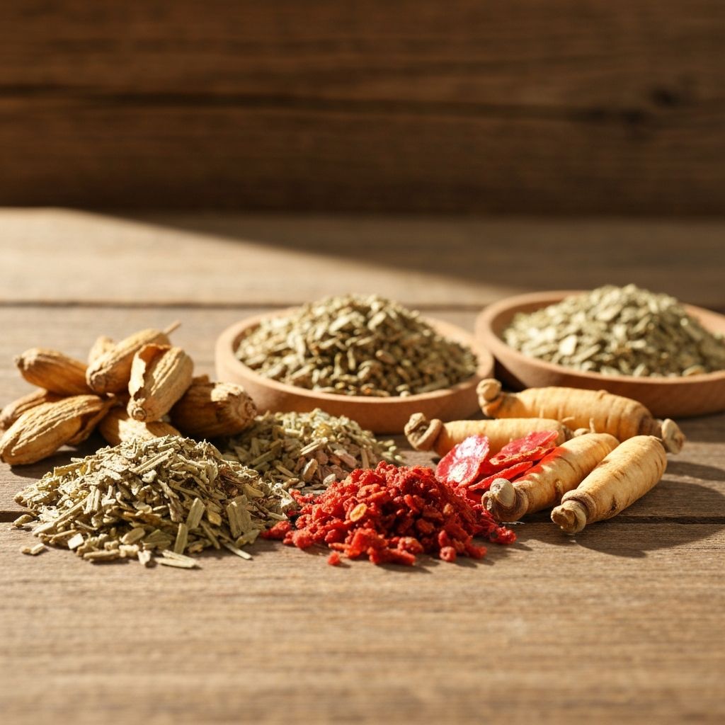 Herbal and botanical blends